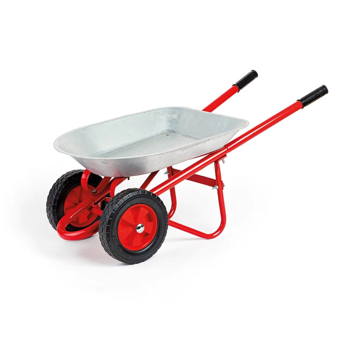 Brouette 2 roues pour enfant gris, BIGJIGS