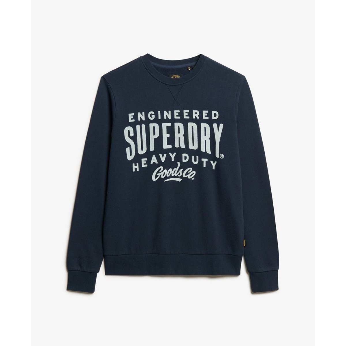 Sweat ras du cou Machined Goods Workwear bleu marine éclipse, SUPERDRY