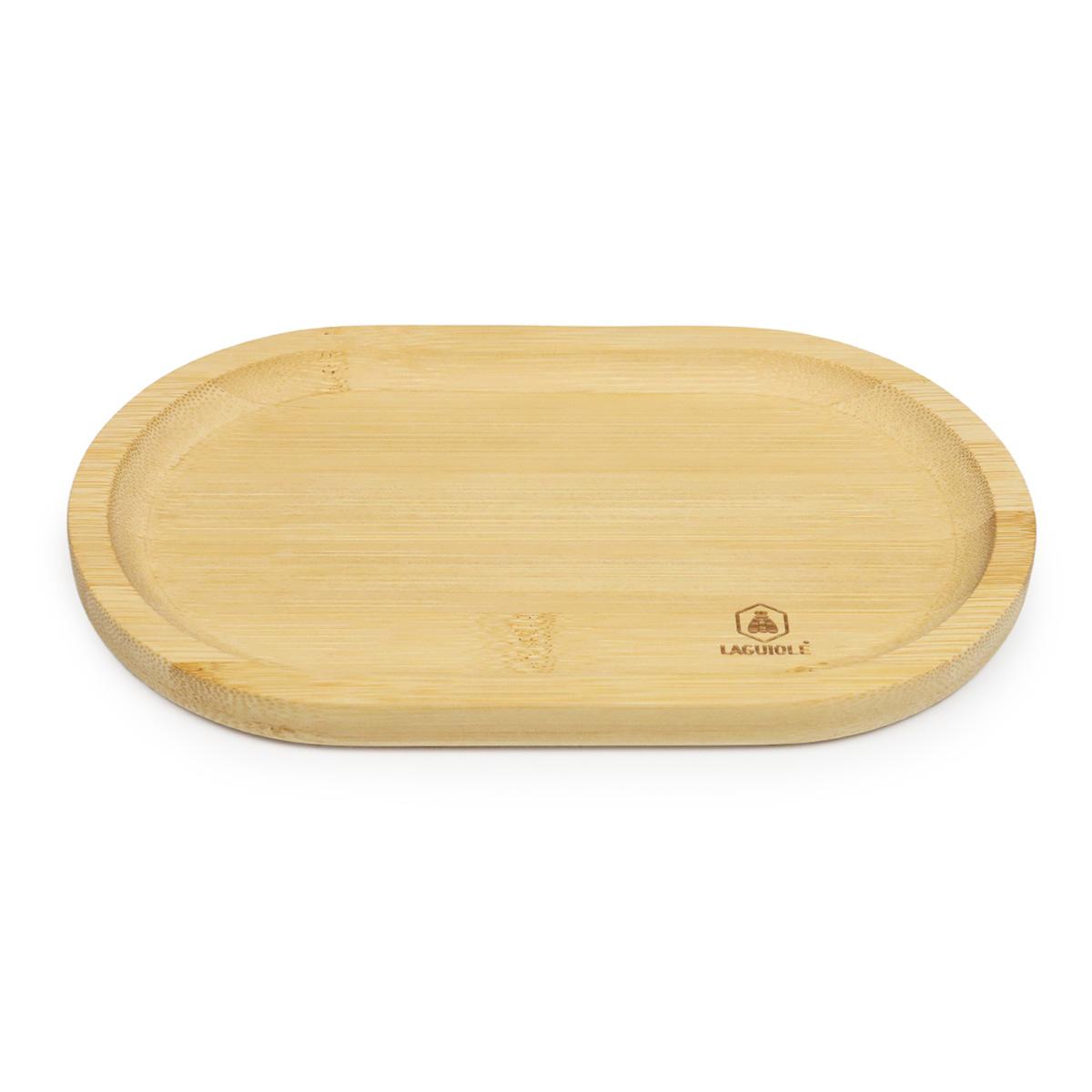 Plateau en bambou 20cm couleur unique, LAGUIOLE CUISSON