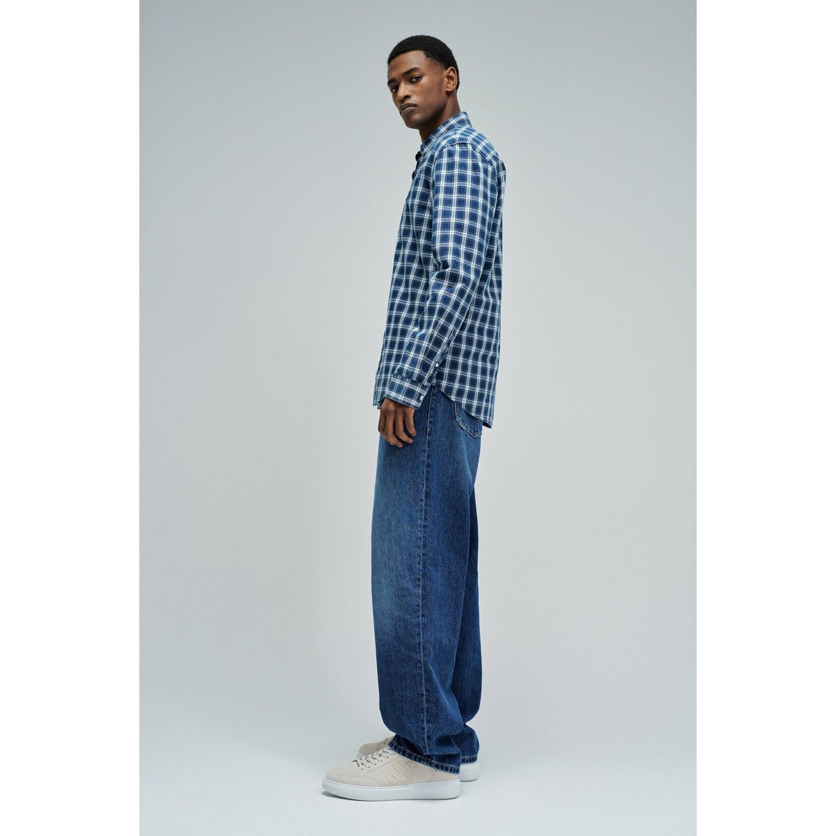 CHEMISE À CARREAUX bleu, SALSA JEANS