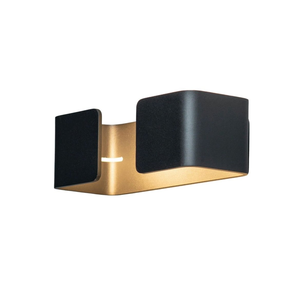 Applique murale LED design - FOSS noir, KOSILUM