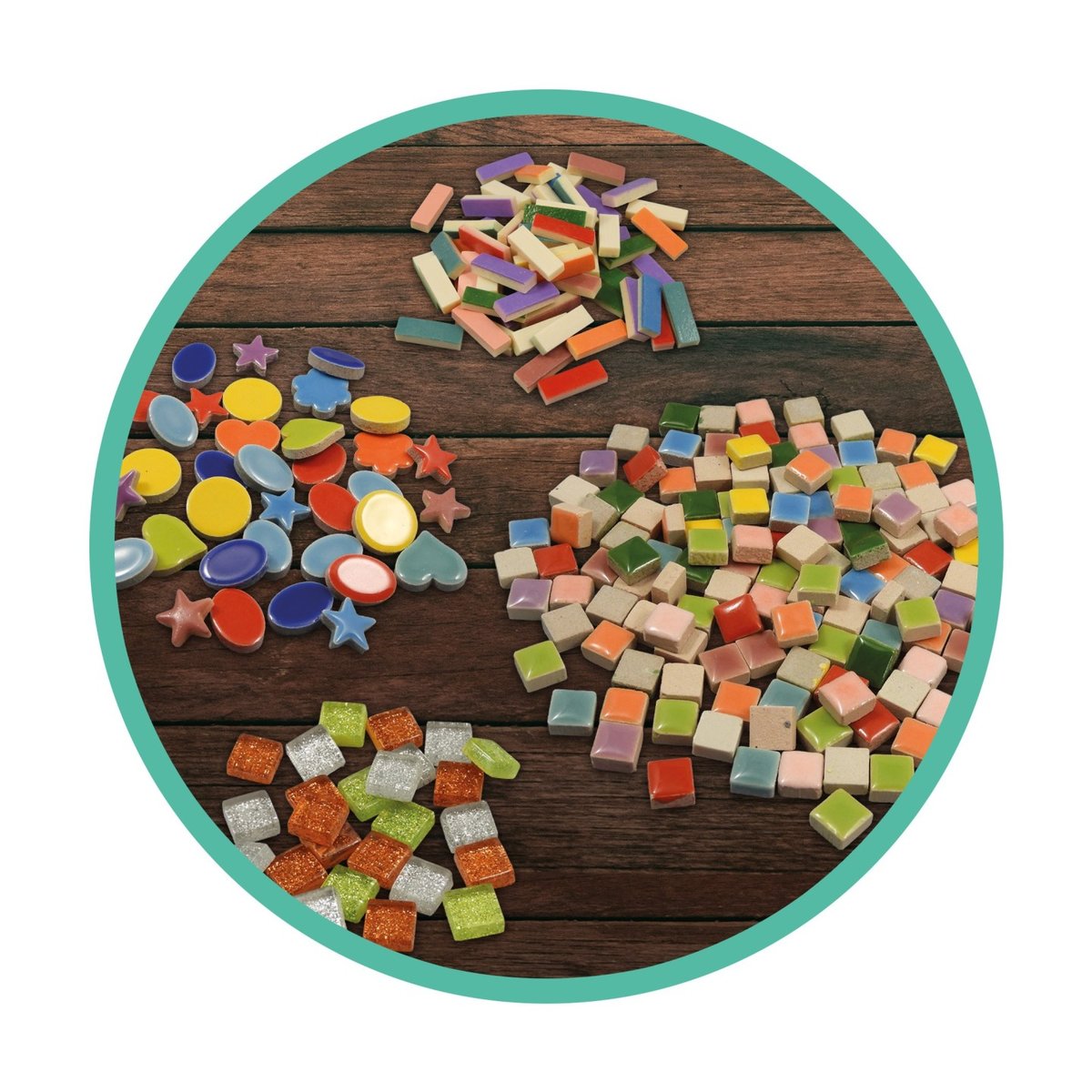 DIY Mosaïque blanc, BUKI FRANCE