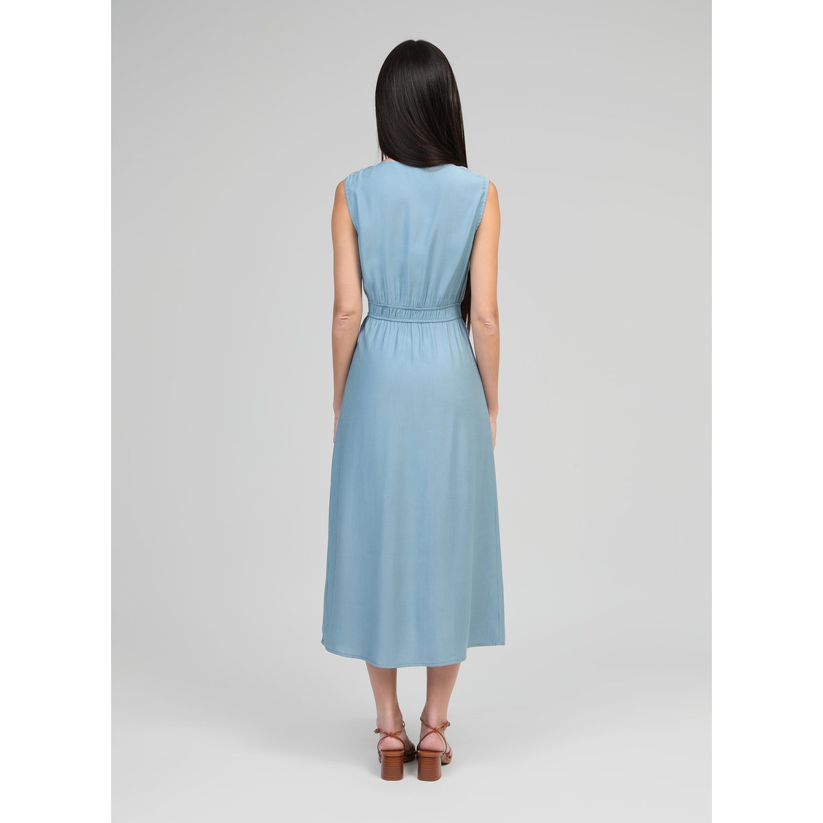 Robe Midi MALOUISE ciel, AN'GE