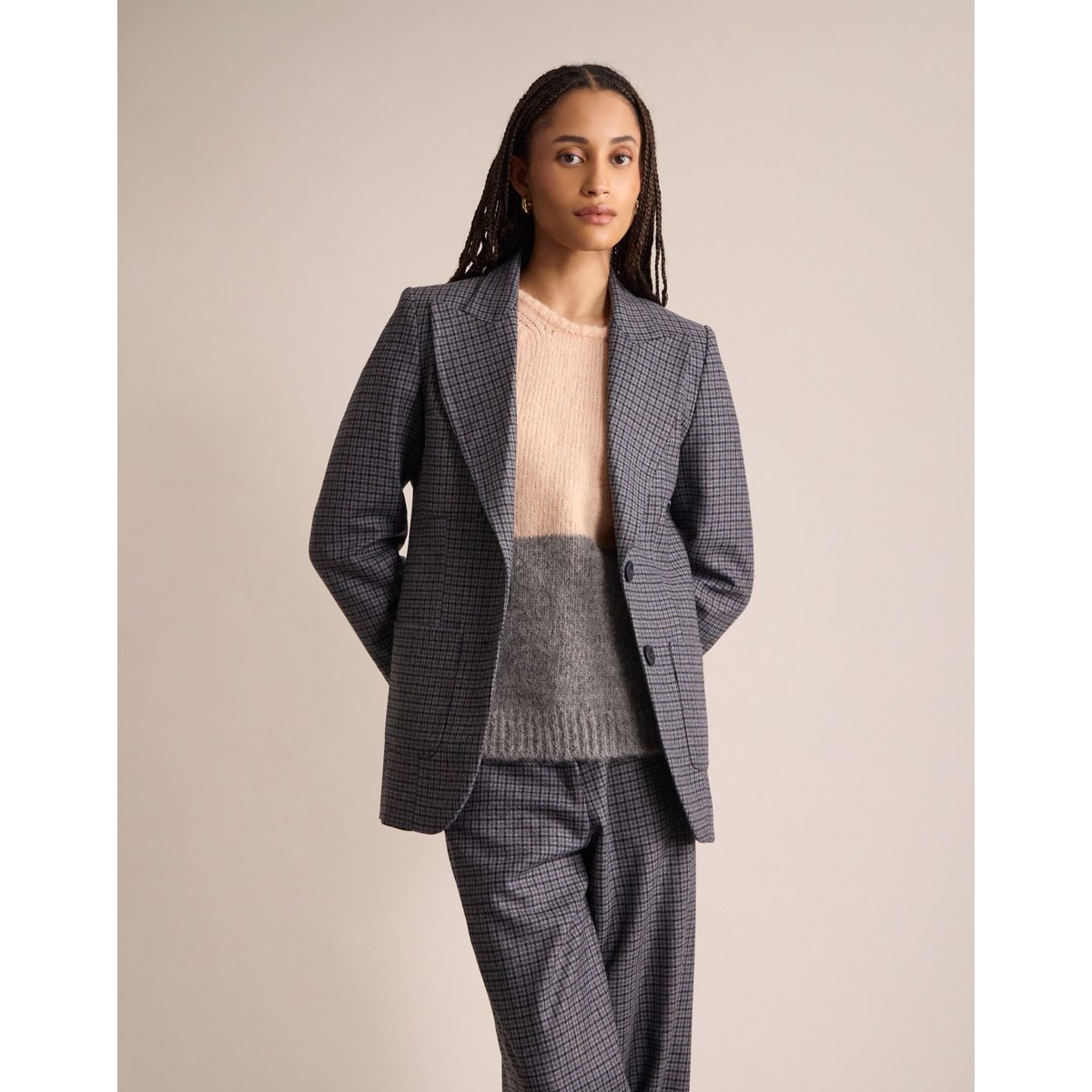 Veste Thadée gris, INES DE LA FRESSANGE PARIS