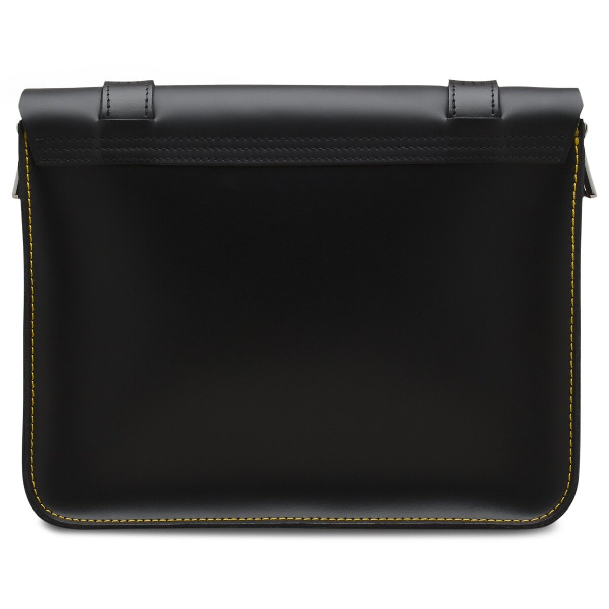 Borsa a tracolla in pelle liscia nero , DR. MARTENS
