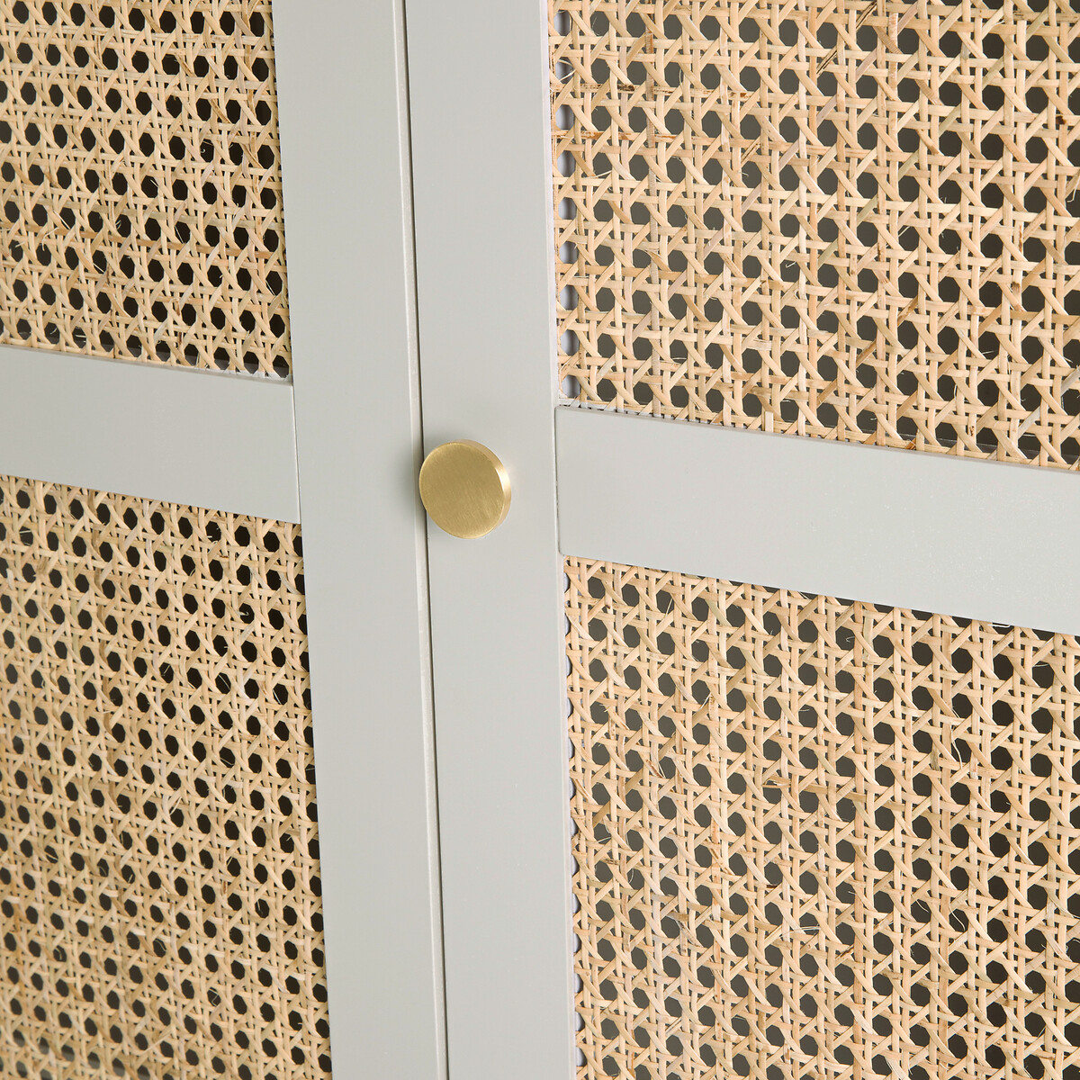 Armoire 3 portes, Paola gris/naturel, LA REDOUTE INTERIEURS