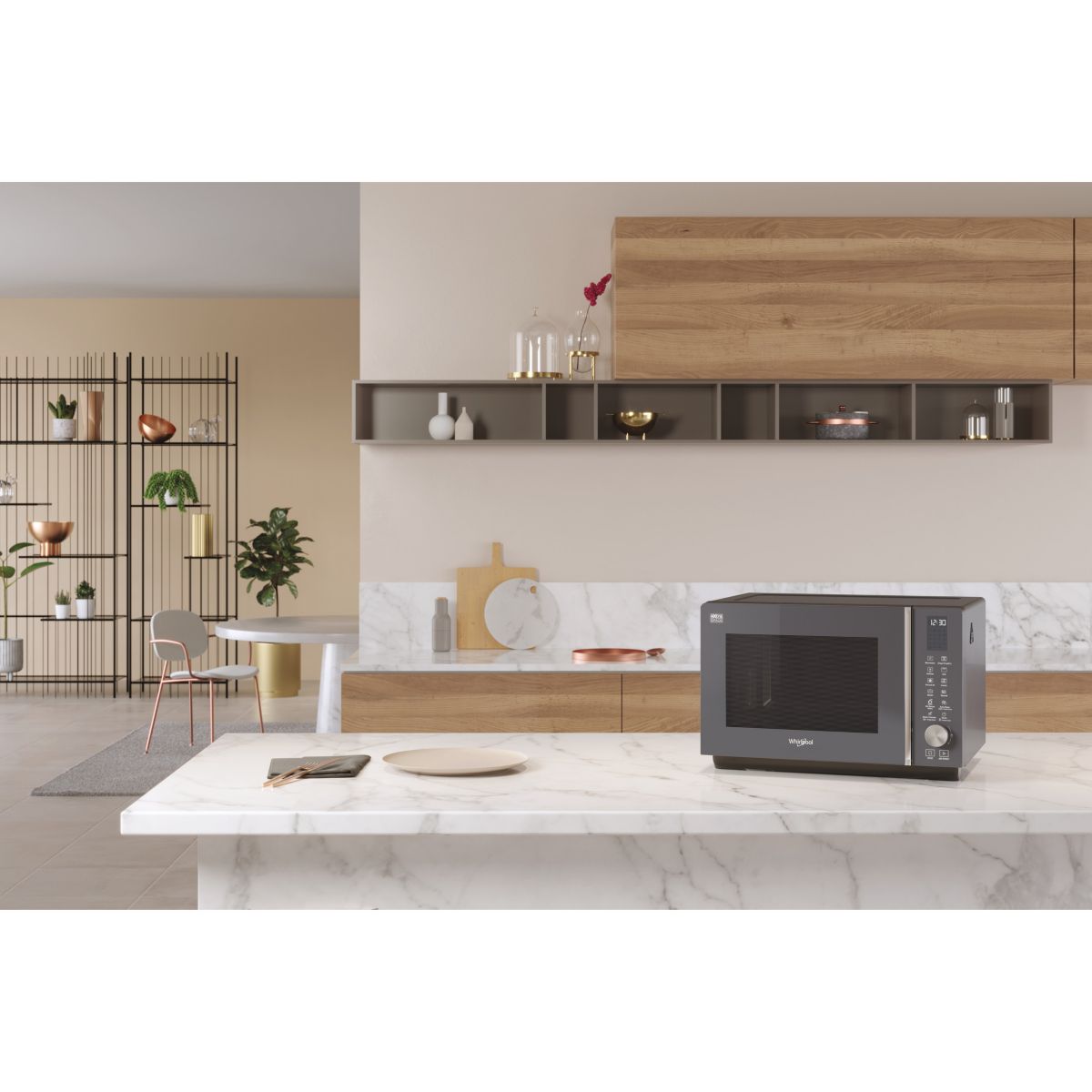 Micro ondes combiné MWF259SG couleur unique, WHIRLPOOL