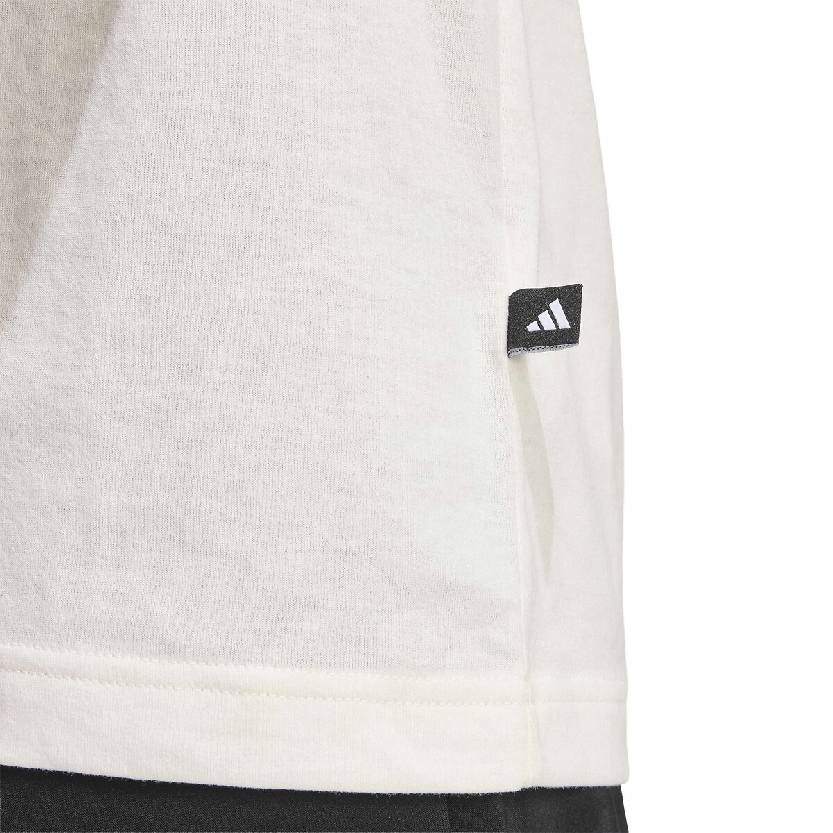 T-shirt met korte mouwen TIE-INS wit, ADIDAS SPORTSWEAR
