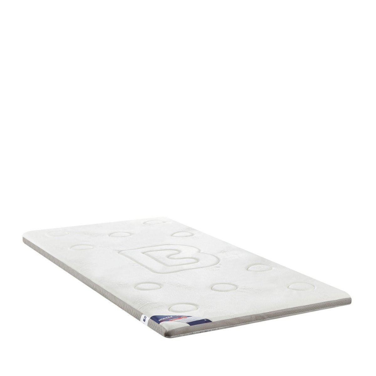 Surmatelas à mémoire de forme 5 cm, accueil enveloppant- MEMO 5 couleur unique, BULTEX