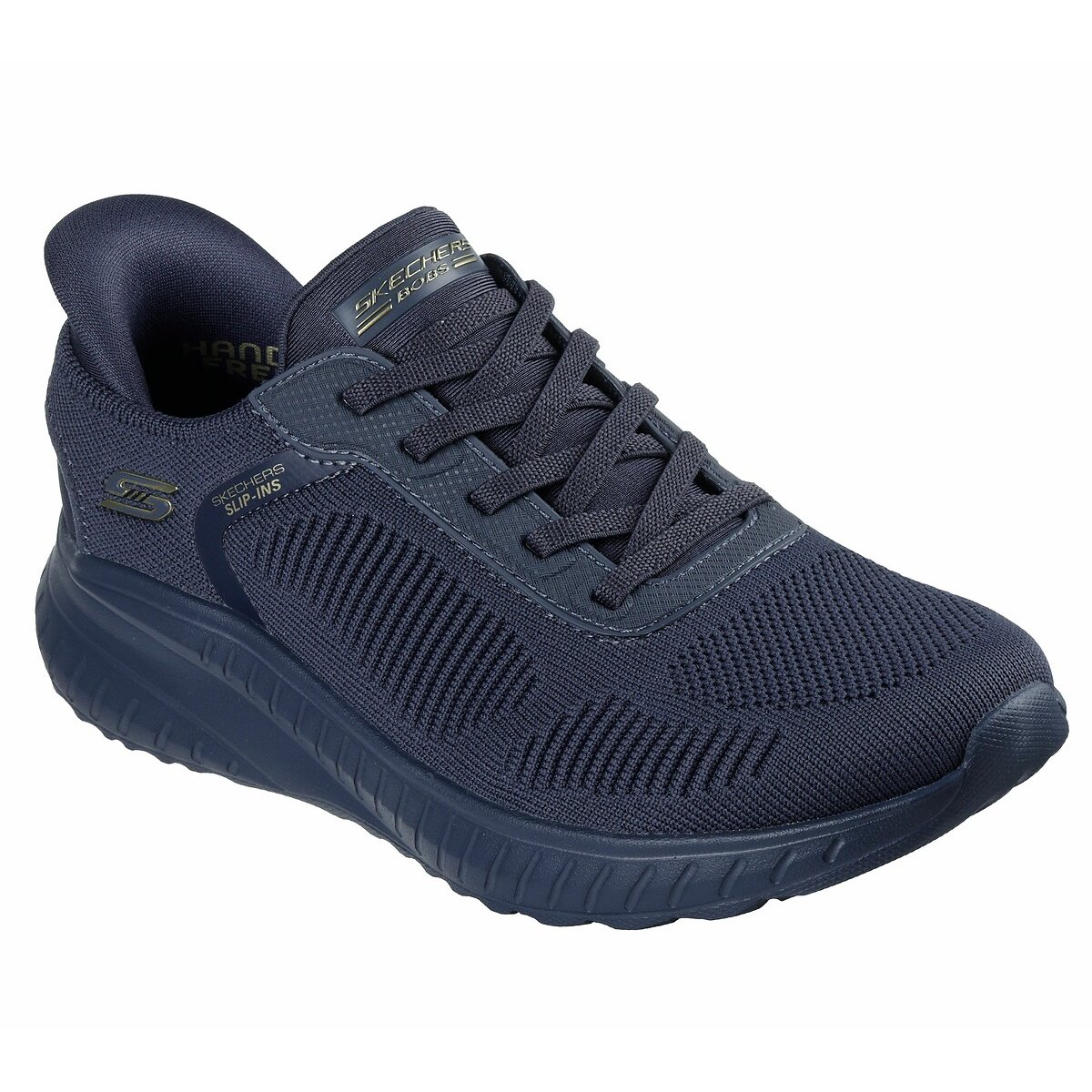 Baskets Slip-Ins: Bobs Squad Chaos bleu foncé, SKECHERS