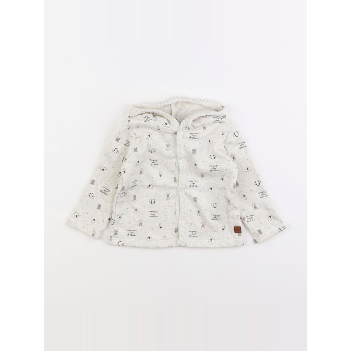 Sweat - Etat satisfaisant blanc, ABSORBA