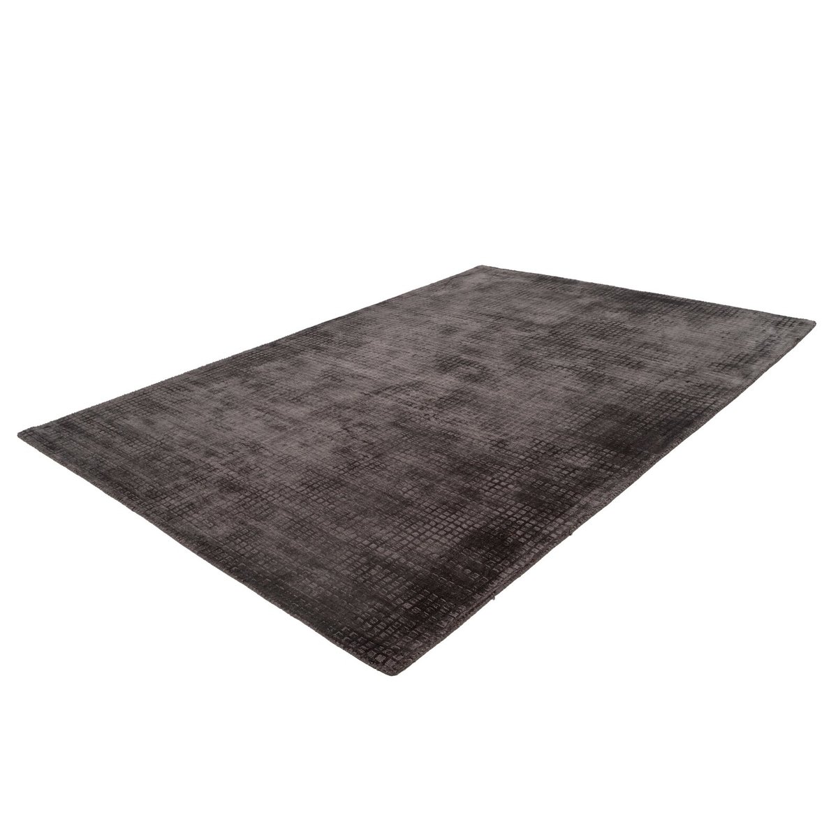 Tapis rectangulaire en viscose, BRIDGET gris, RECOLLECTION