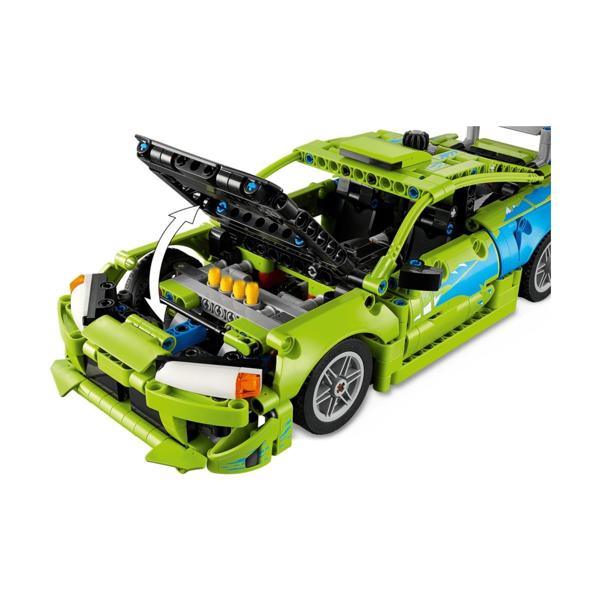 Technic Voiture Mitsubishi Eclipse de Fast and Furious multicolore, LEGO
