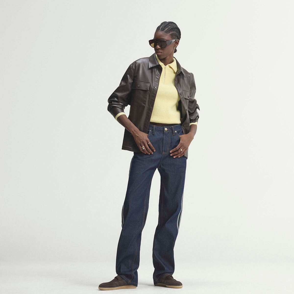 Jean droit FIREBIRD denim bleu, adidas Originals