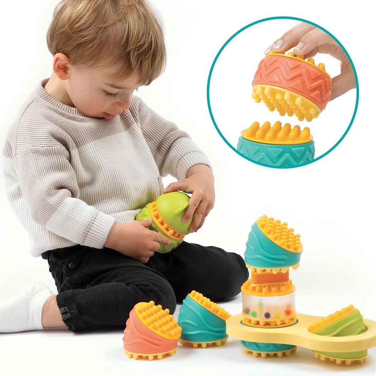Jeu d'éveil picotin starter pack multicolore, LUDI