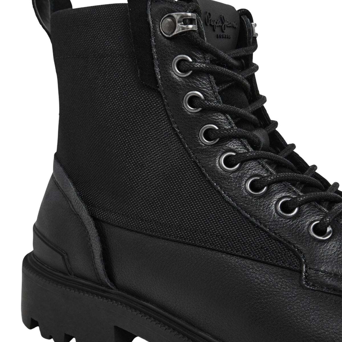 Bottes Avec Fermeture À Lacets noir, PEPE JEANS