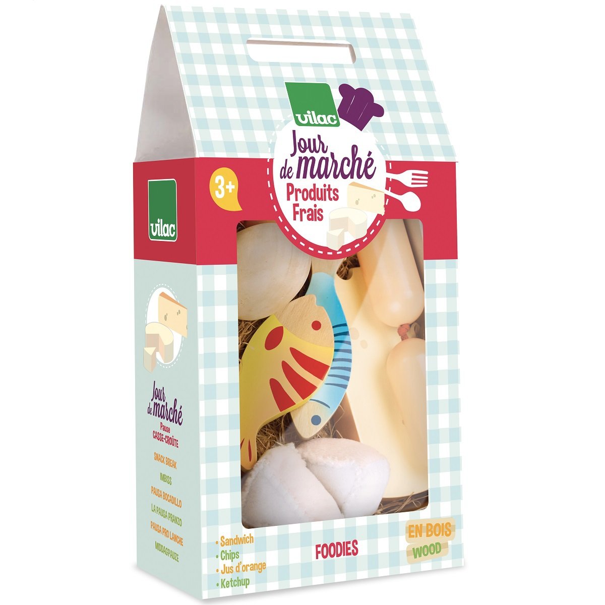 Set de Produits Frais Jour de Marché beige, VILAC