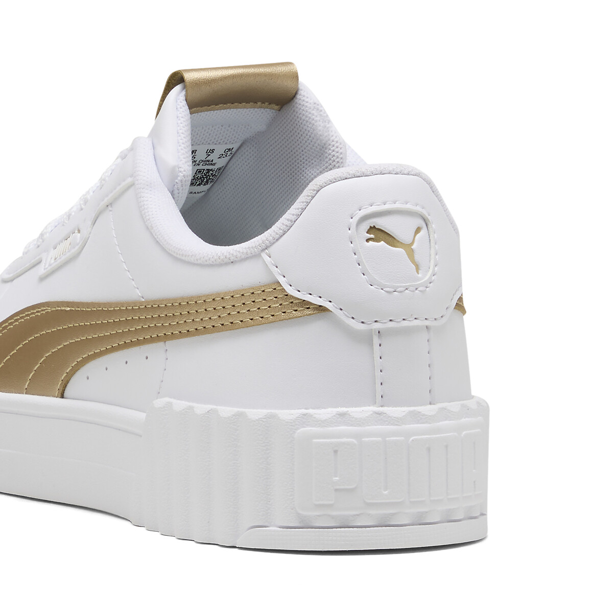 Baskets CARINA 3.0 METALLIC GLAM blanc/doré, PUMA