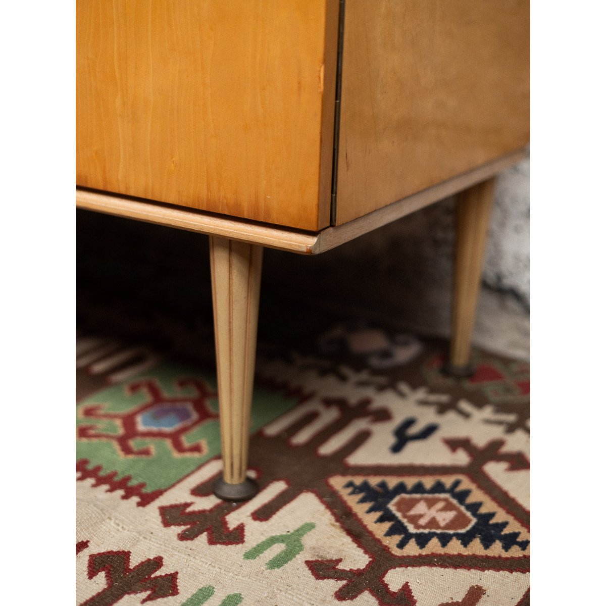Élégante enfilade au bois clair Margaret N°494 - Bon état bois clair, DEBONGOUT