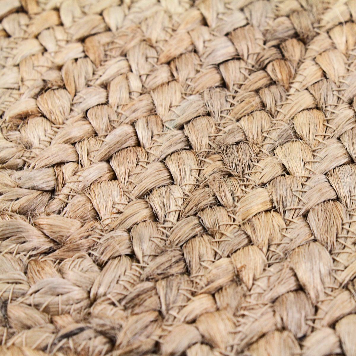 Tapis en jute tressé  artisanal VEGETAL JUTE - style bohème beige, THE DECO FACTORY