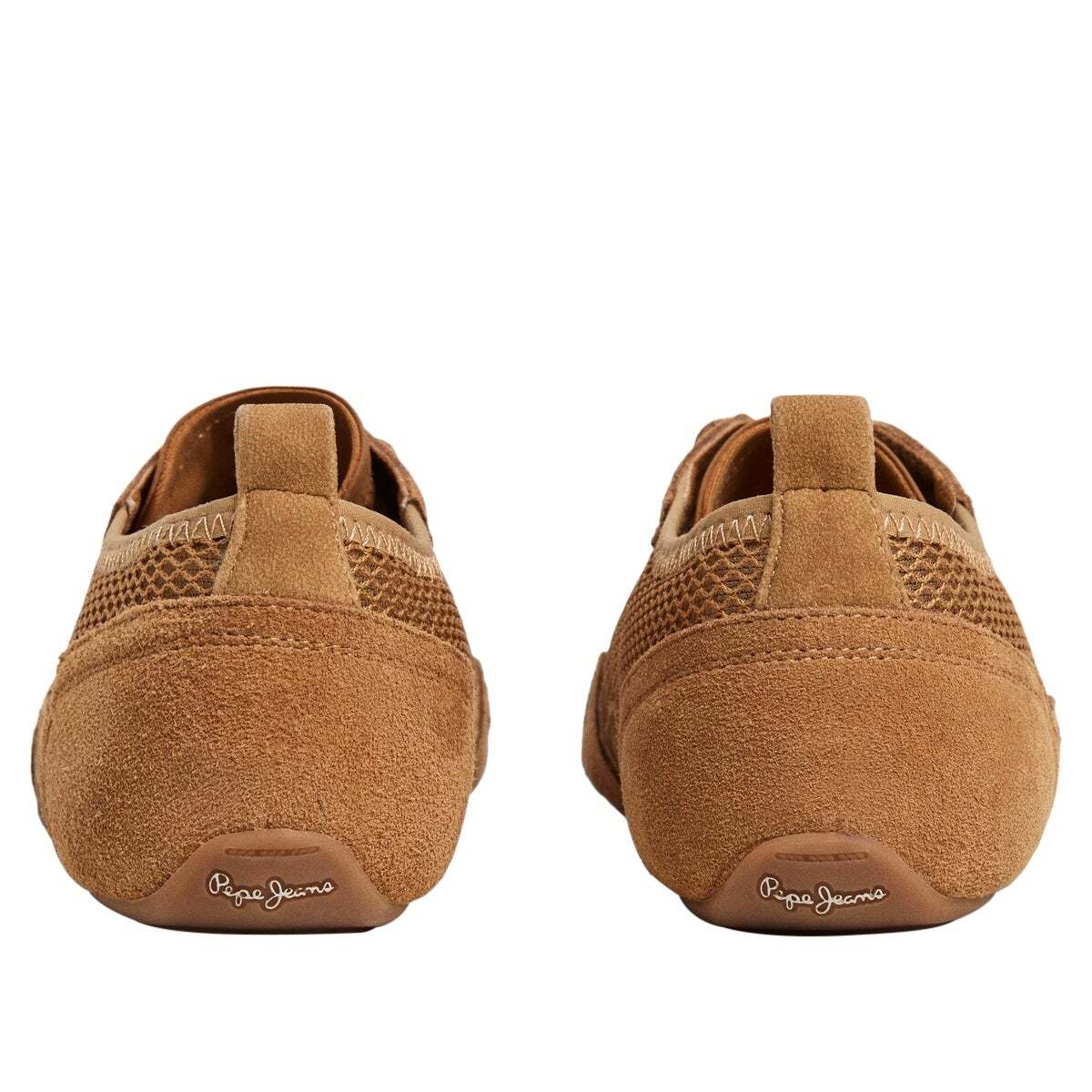 Noa - Noa – Baskets Avec Détails En Daim brun tabac, PEPE JEANS