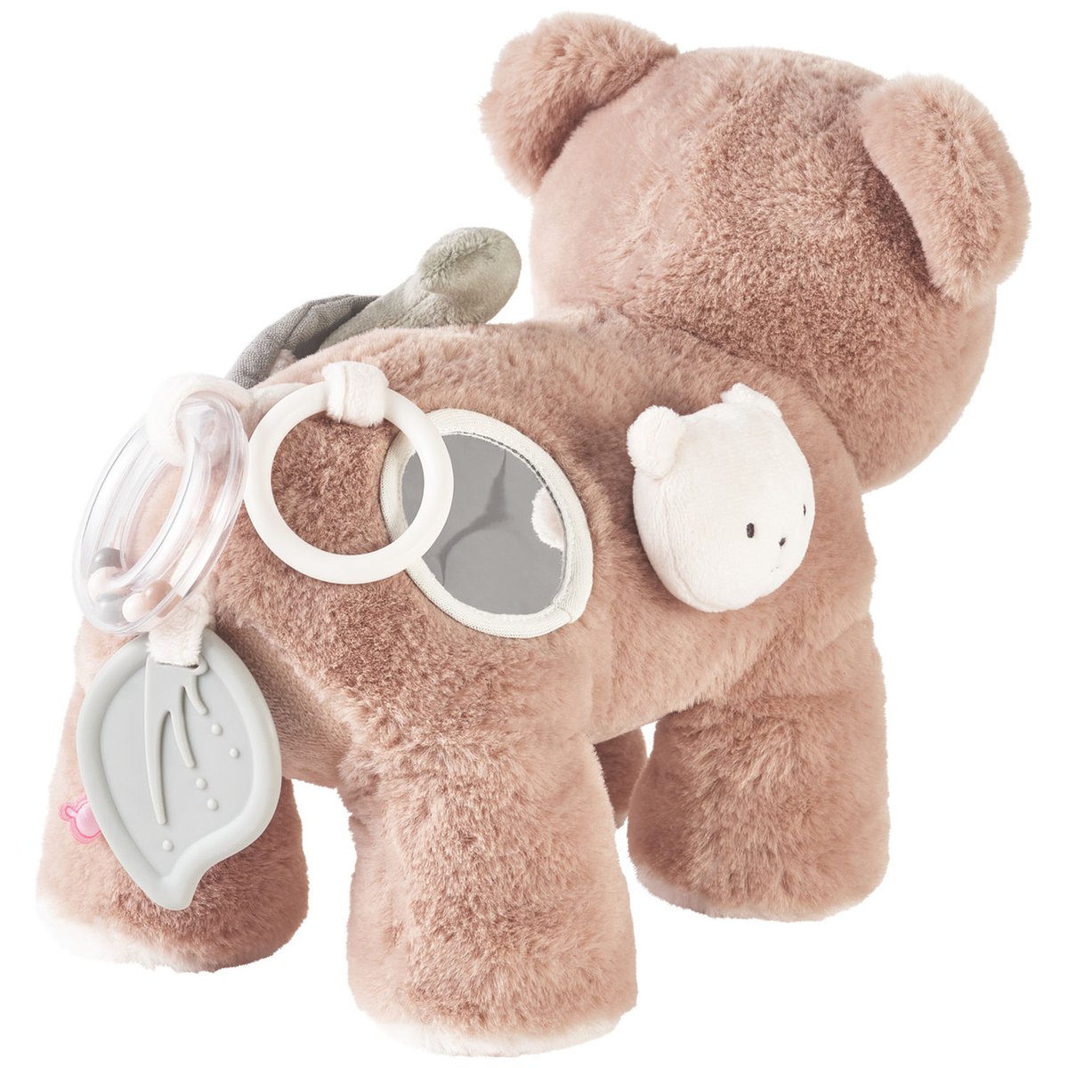 Peluche d'activité rose, NOUKIE'S