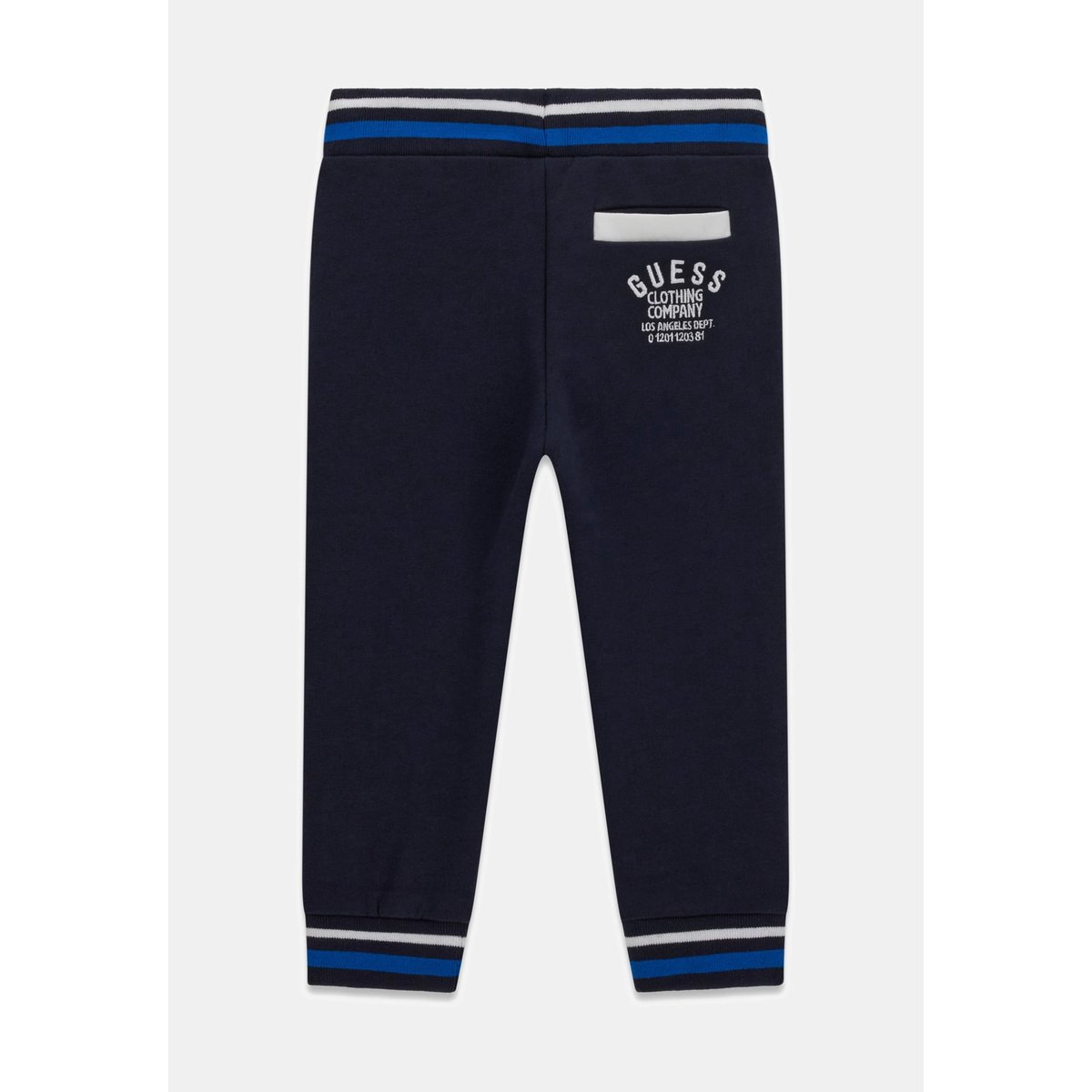 Pantalon Avec Logo Brodé bleu foncé, GUESS KIDS