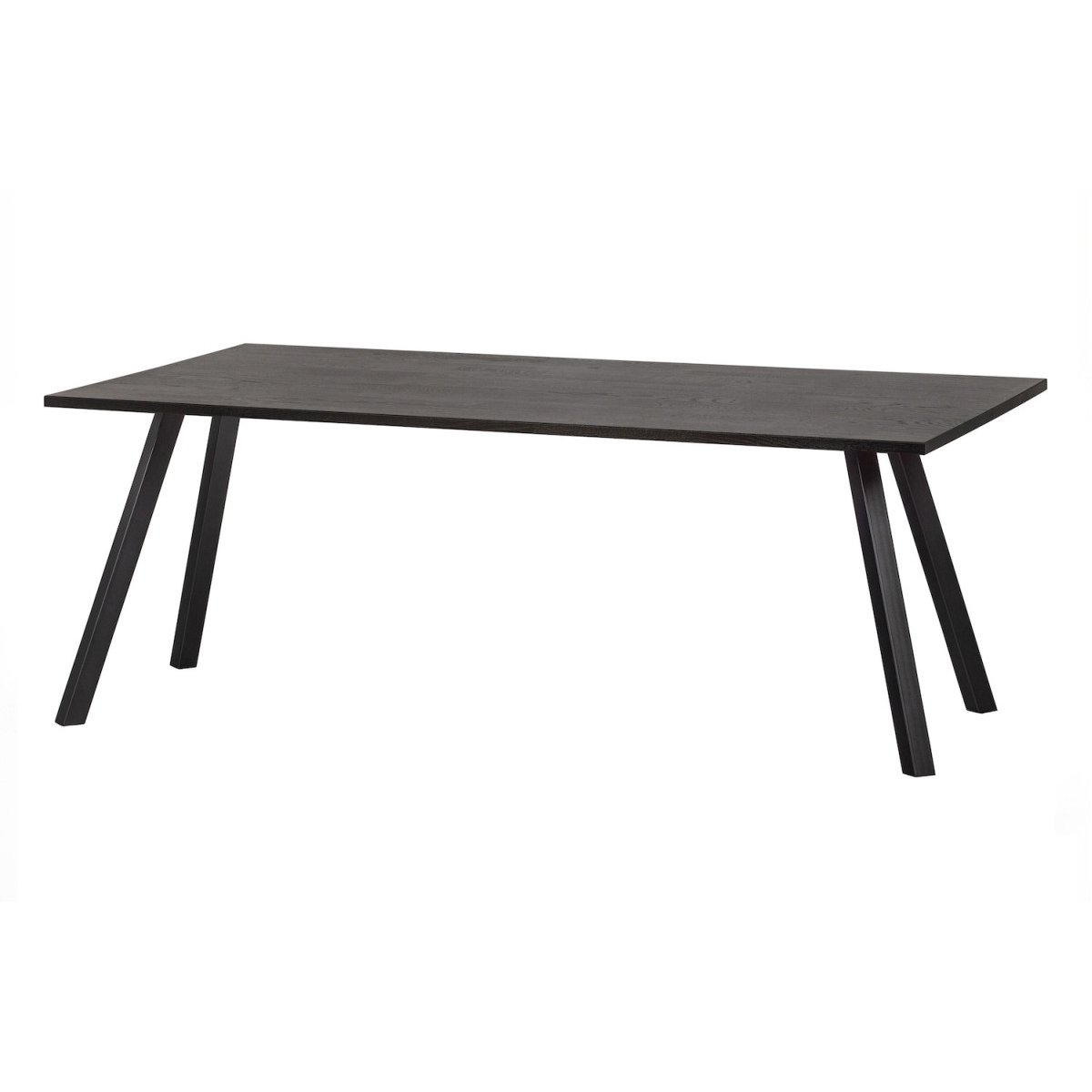 Table de repas en bois - TABLO noir, WOOOD