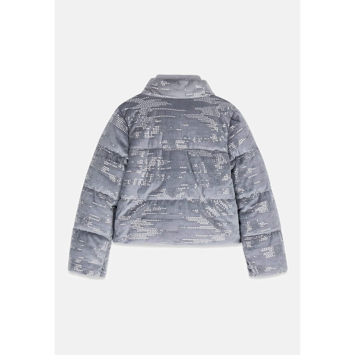 Doudoune En Velours gris multi, GUESS KIDS