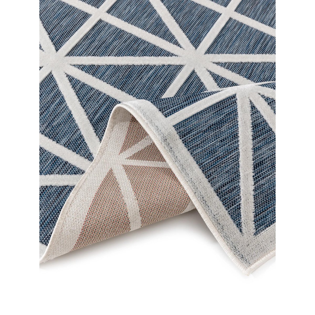 Tapis d'extérieur & intérieur ORION bleu, BENUTA