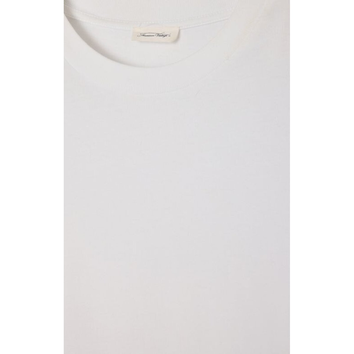 T-shirt manches courtes, FIZVALLEY blanc, AMERICAN VINTAGE