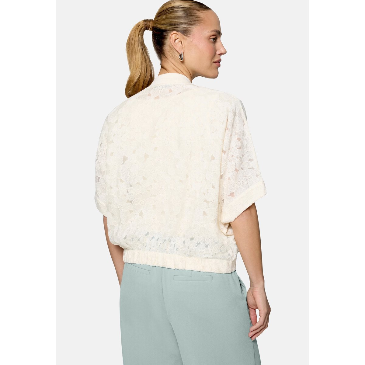 Blouson manches courtes eggnog, ZERO