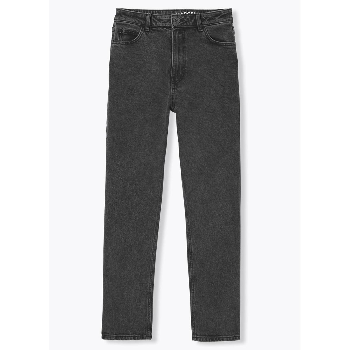 MARCEL jean mom taille haute jean noir, PROMOD
