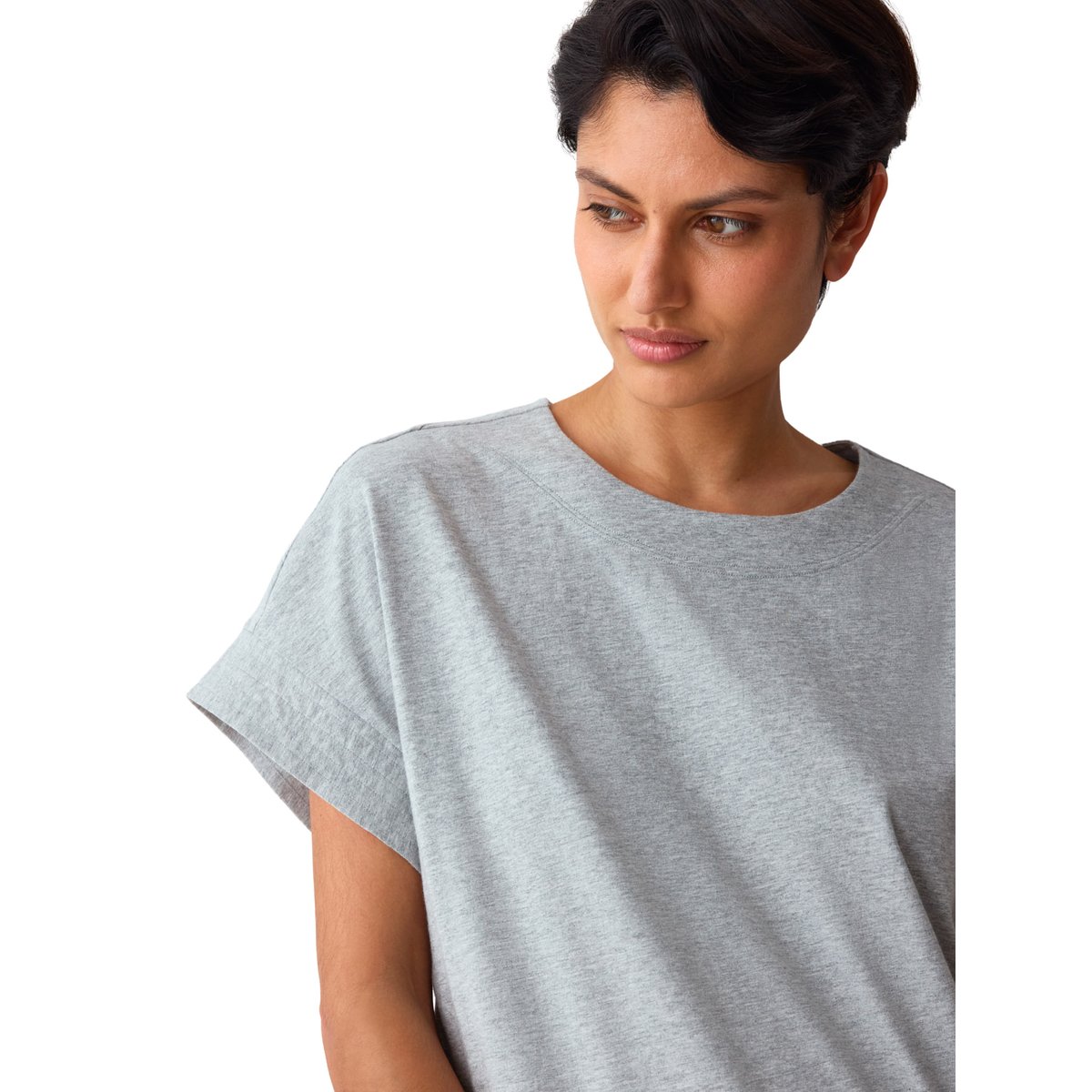 Chemise de nuit manches courtes MINIMALISTIC gris, TRIUMPH