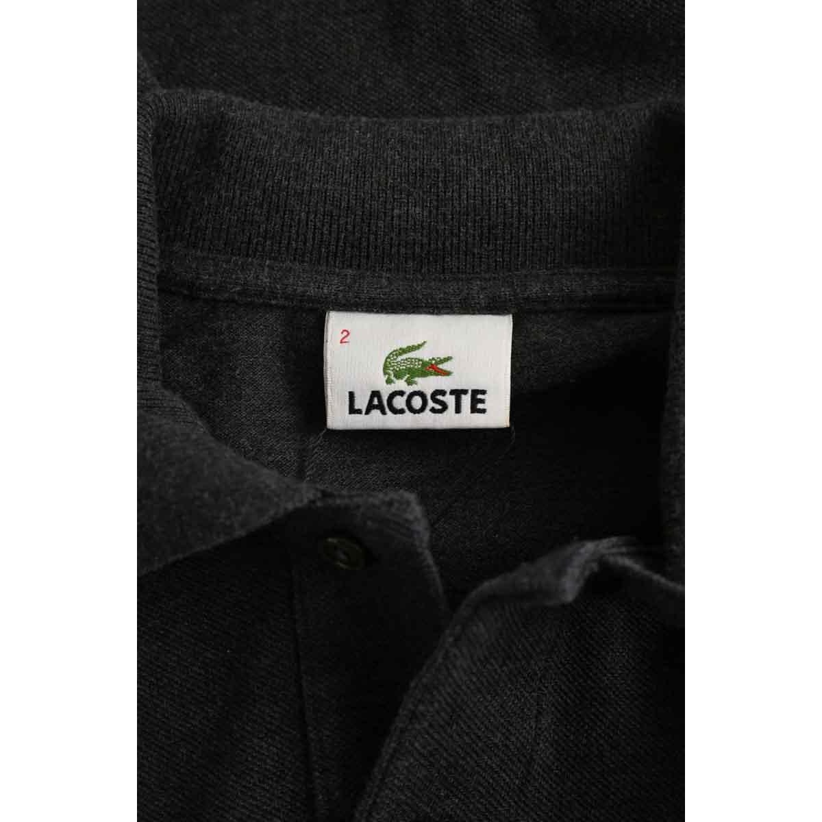 Polo - Très Bon État anthracite, LACOSTE