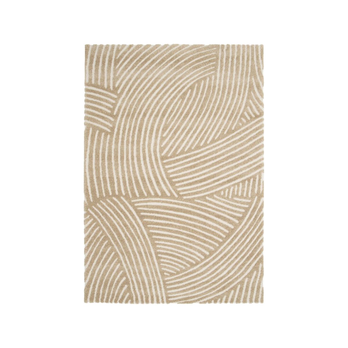 Tapis poils poils courts style , STAN marron, BOBOCHIC