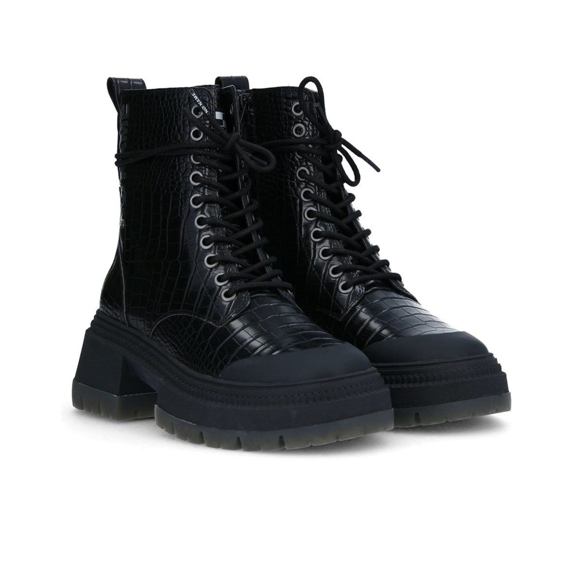 Bottines À Lacets Strong Ranger Boots noir, NO NAME