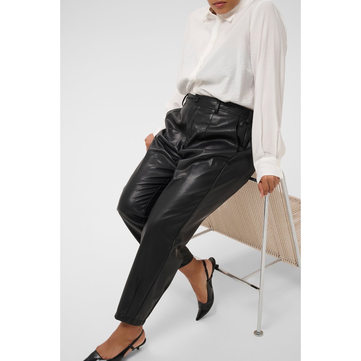 Pantalon noir, KAFFE CURVE