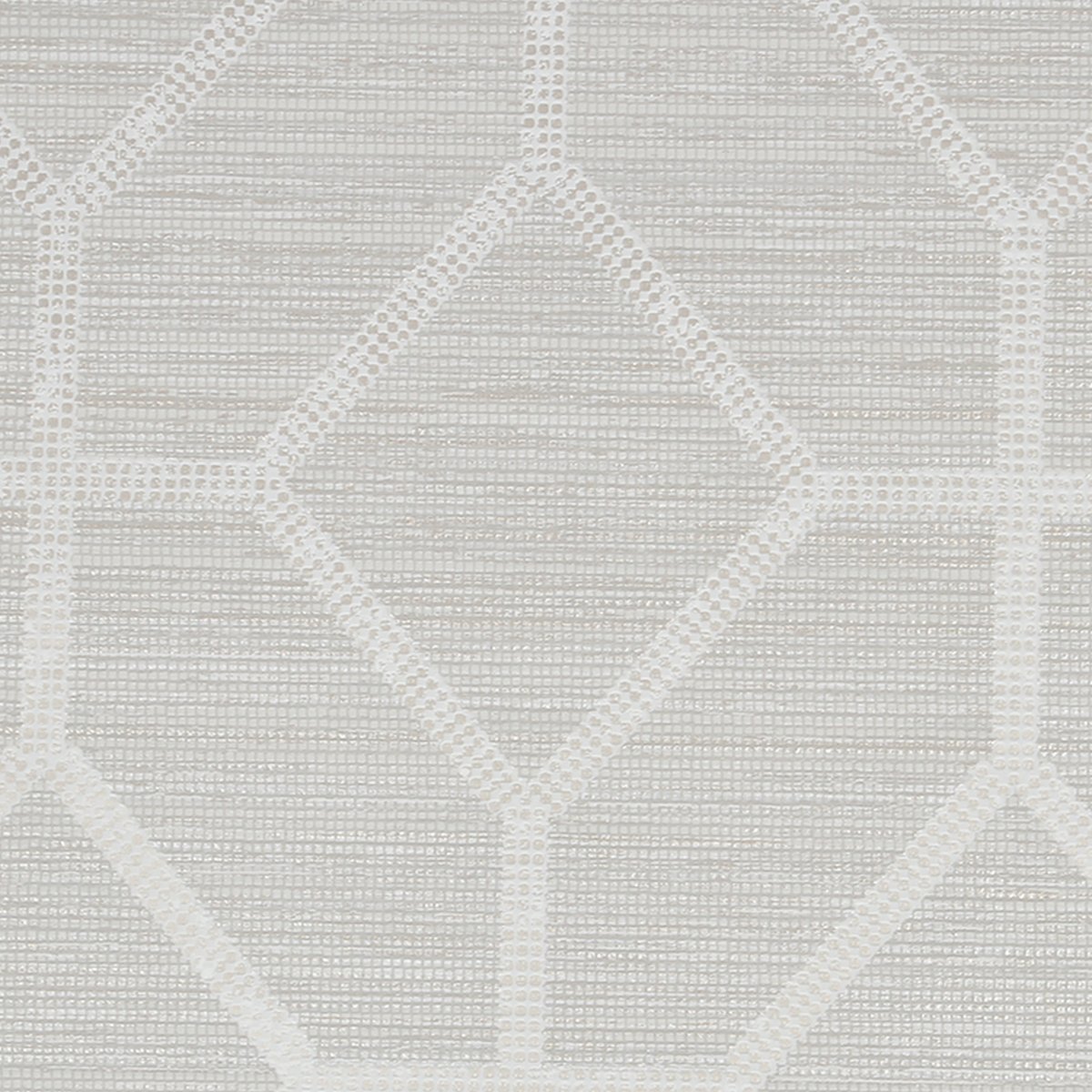 Papier peint Quadrillage géométrique Asscher perle, BOUTIQUE