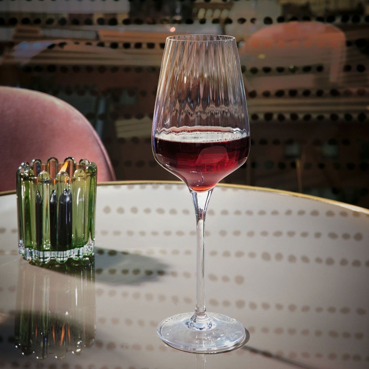 6 verres à pied 45 cl -SYMÉTRIE transparent, CHEF&SOMMELIER