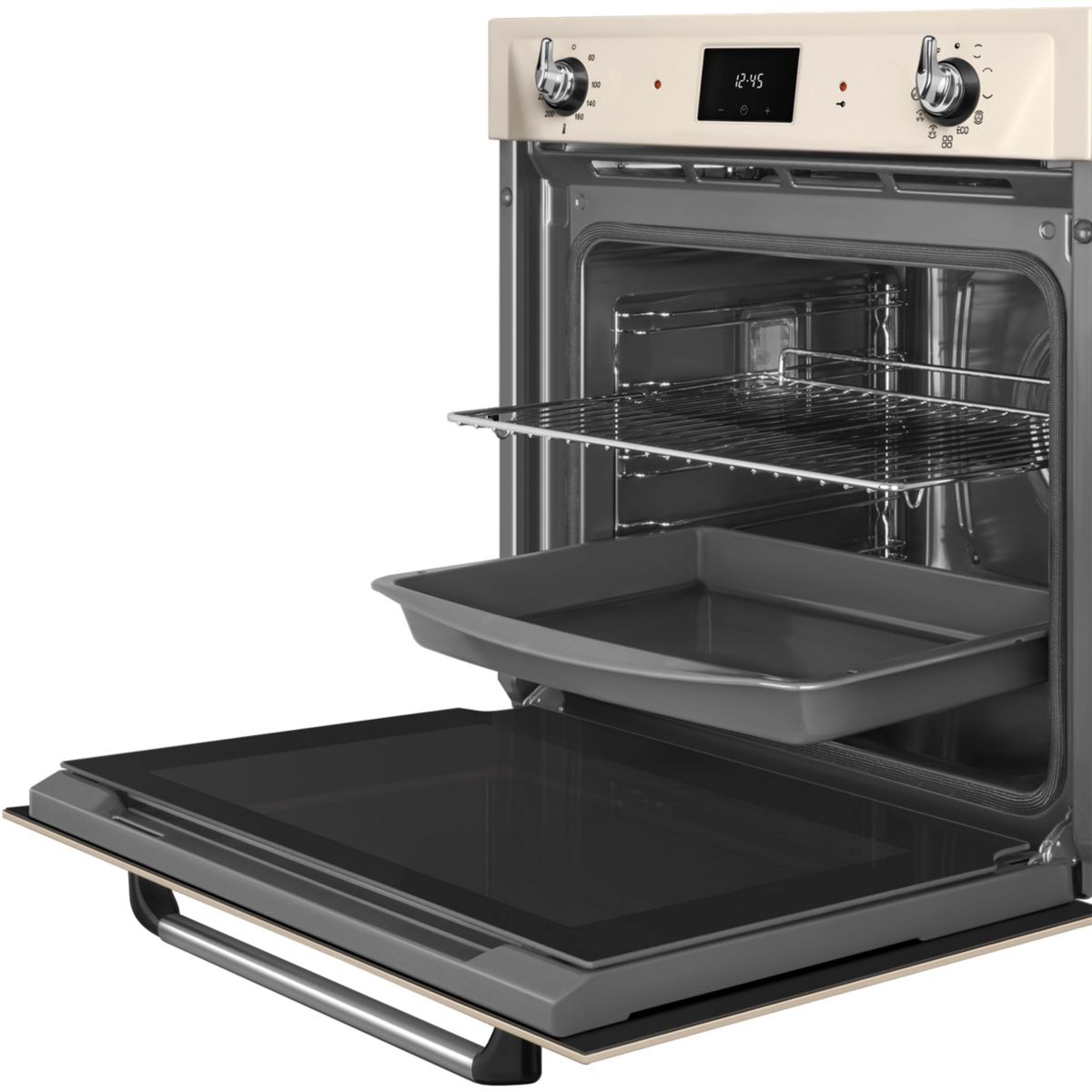 Four encastrable SOP6900TP - Pyrolyse - Chaleur tournante - Porte froide couleur unique, SMEG
