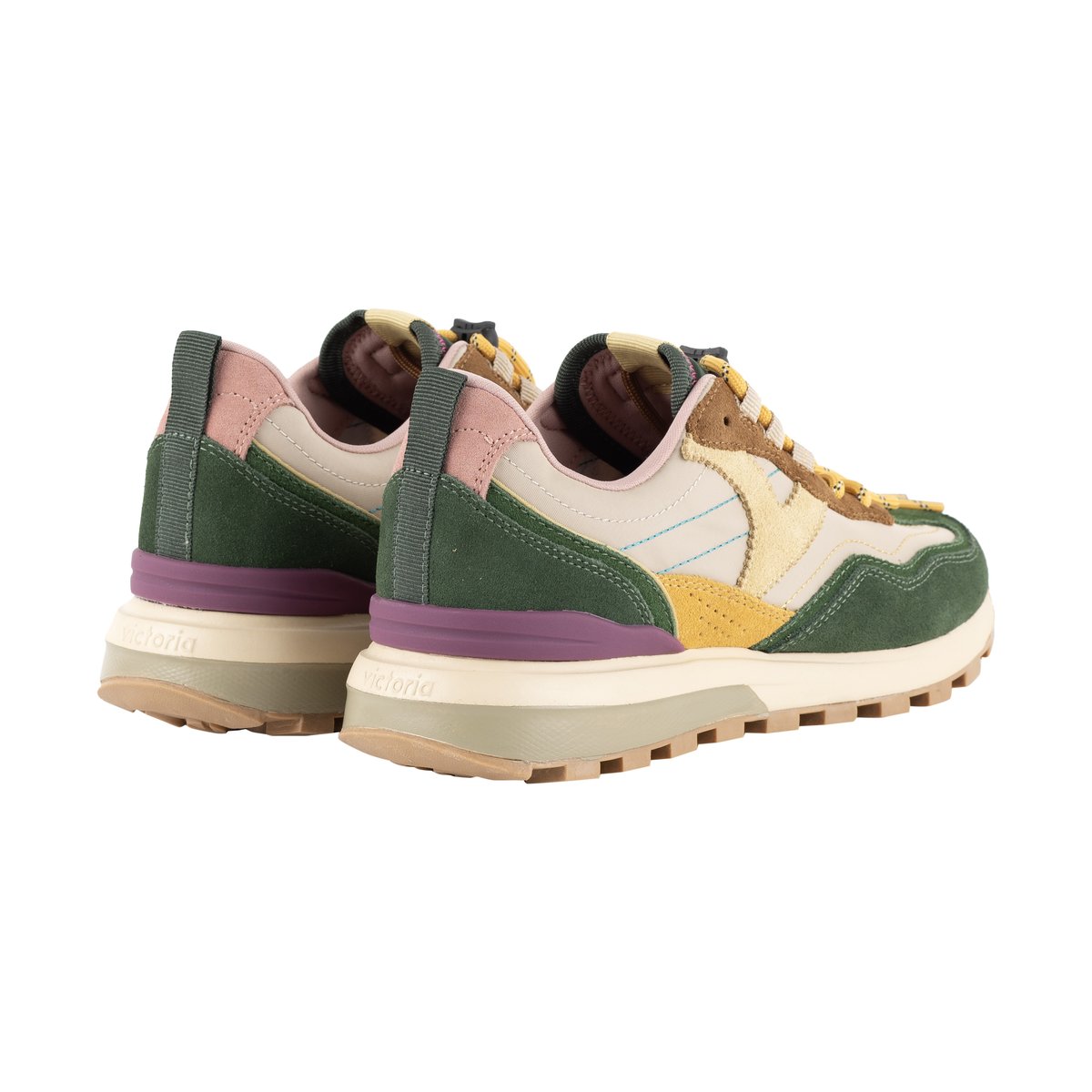 Basket Basse Cuir beige, VICTORIA