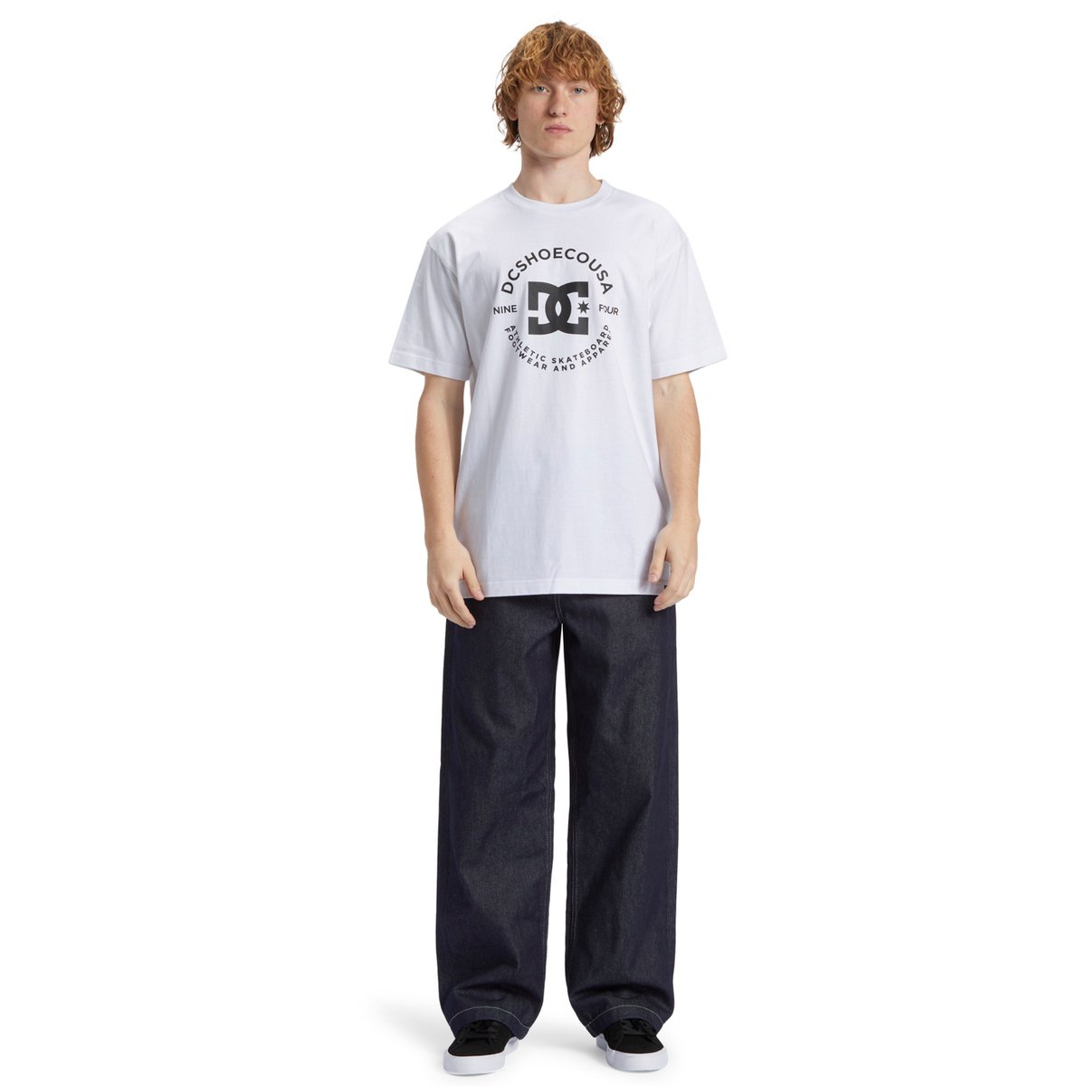 T-shirt. blanc white, DC SHOES