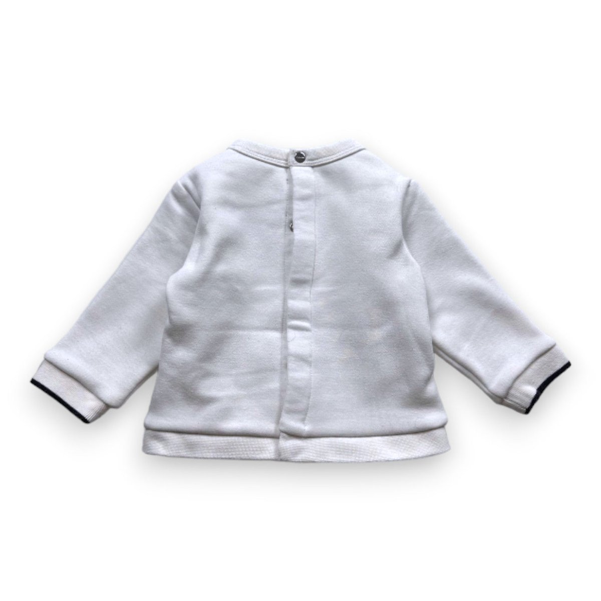 Sweat bébé - Très bon état blanc, JACADI