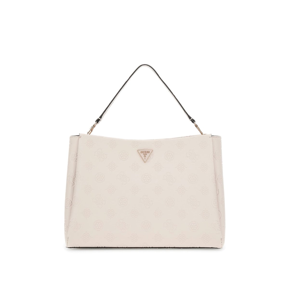 Sac À Main Tisha Logo 4G Pivoine crème, GUESS