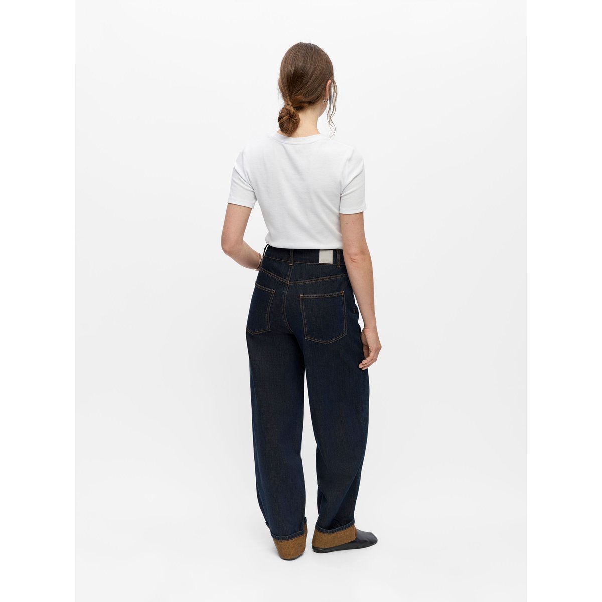 Jean Droit bleu - dark blue denim1, OBJECT