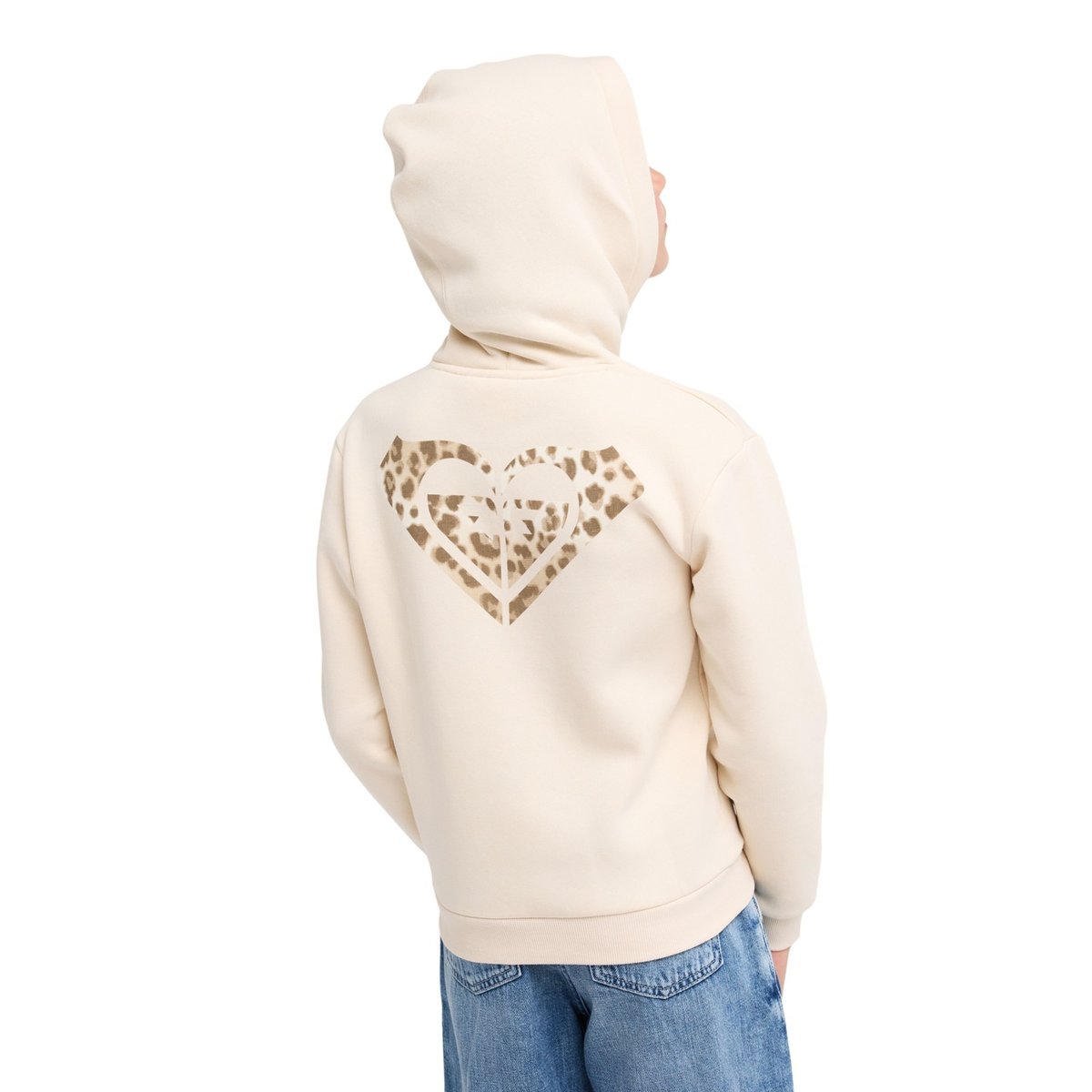 Sweat capuche SURF FEELING BRUSHED. beige parchment, ROXY