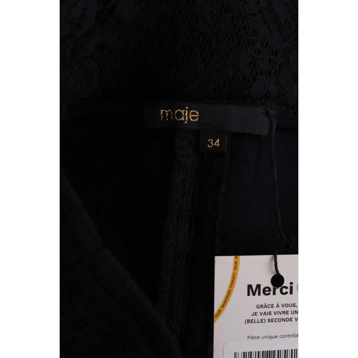Mini short - Très Bon État noir, MAJE