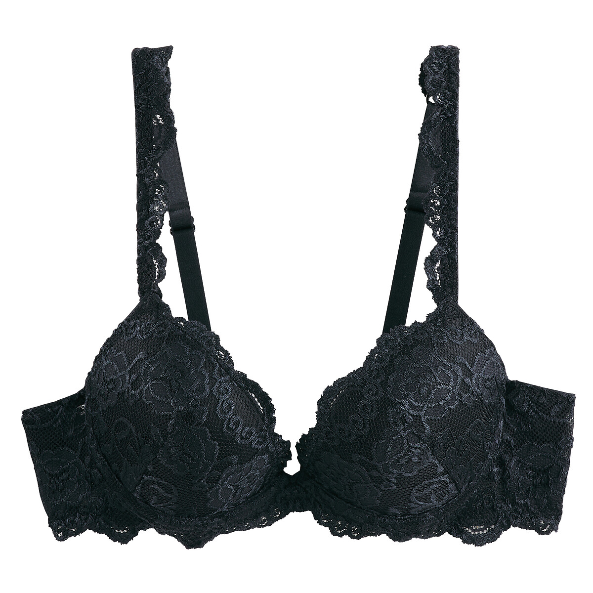 Anthea Push-Up Bra in Lace black, ANNE WEYBURN