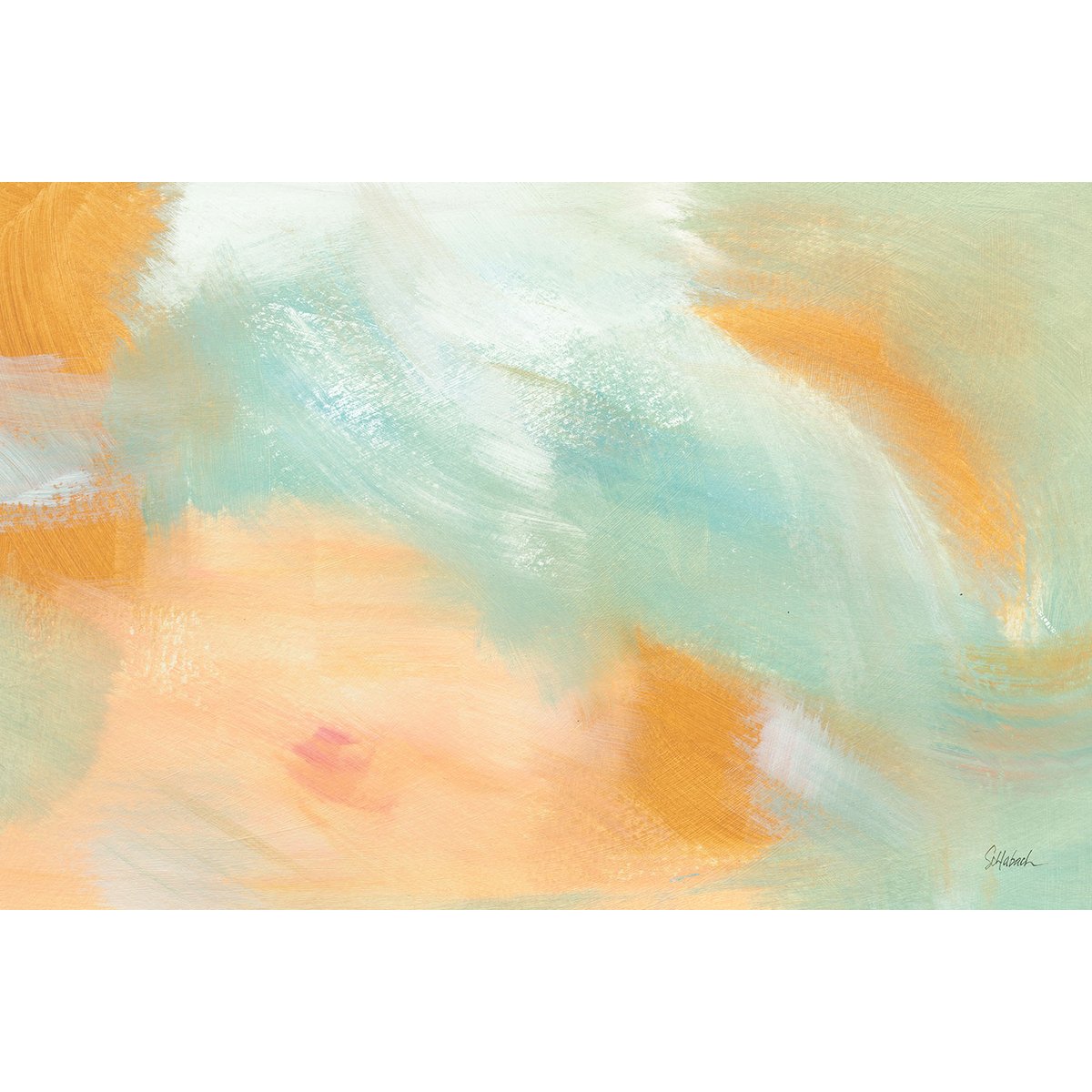 Tableau orange tableau alu dibond, HEXOA